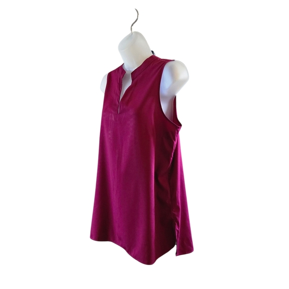 Banana Republic Vibrant Pink Sleeveless Blouse - Picture 4 of 10